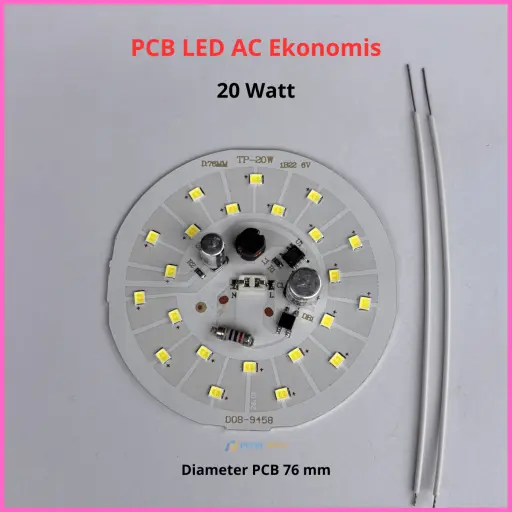 PCB LED AC Ekonomis 20 Watt 