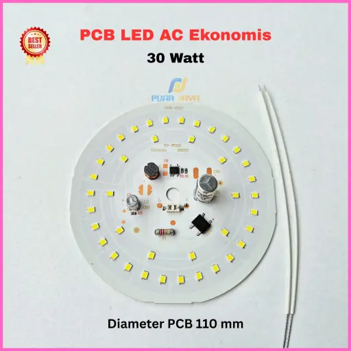 PCB LED AC Ekonomis 30 Watt 