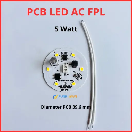 PCB LED AC FPL 5 Watt 