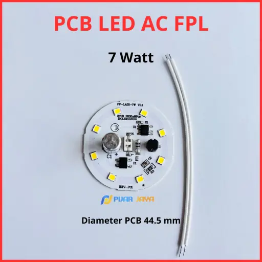 PCB LED AC FPL 7 Watt 