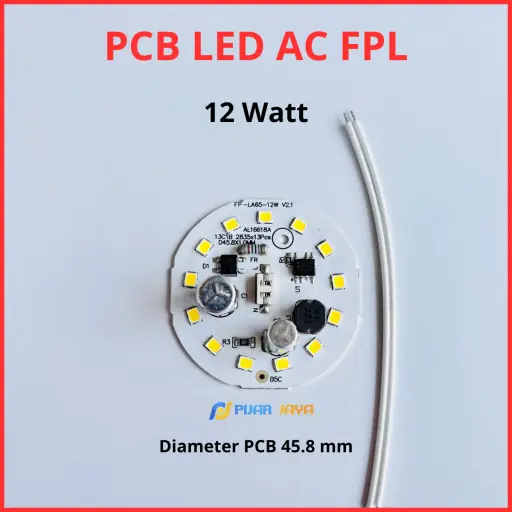 PCB LED AC FPL 12 Watt