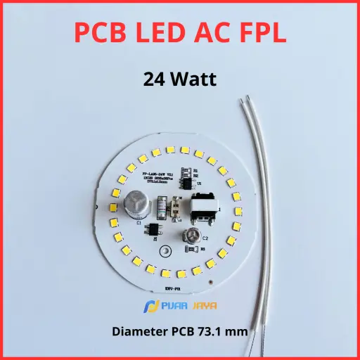 PCB LED AC FPL 24 Watt 