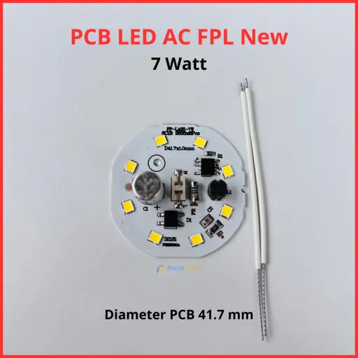 PCB LED AC FPL New 7 Watt 