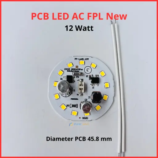 PCB LED AC FPL New 12 Watt 
