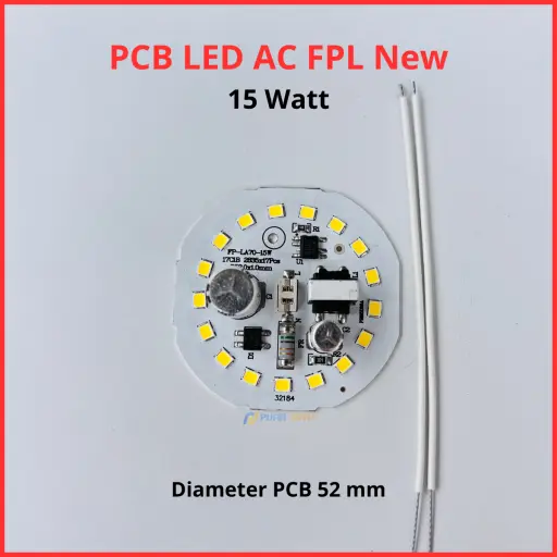 PCB LED AC FPL New 15 Watt 