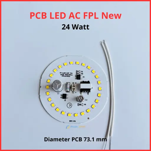 PCB LED AC FPL New 24 Watt 