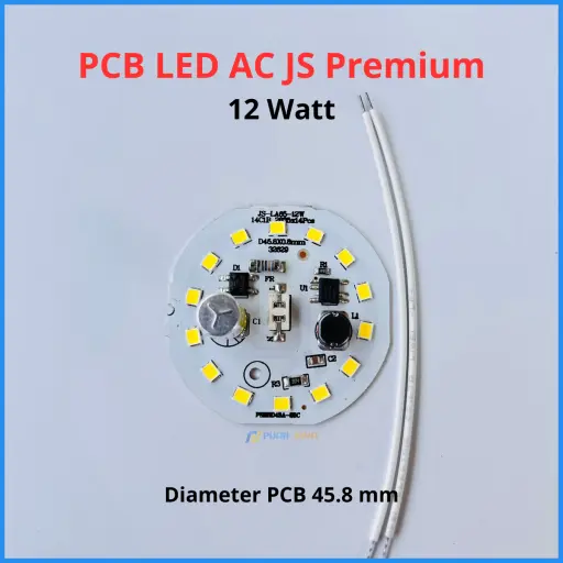 PCB LED AC JS Premium 12 Watt 