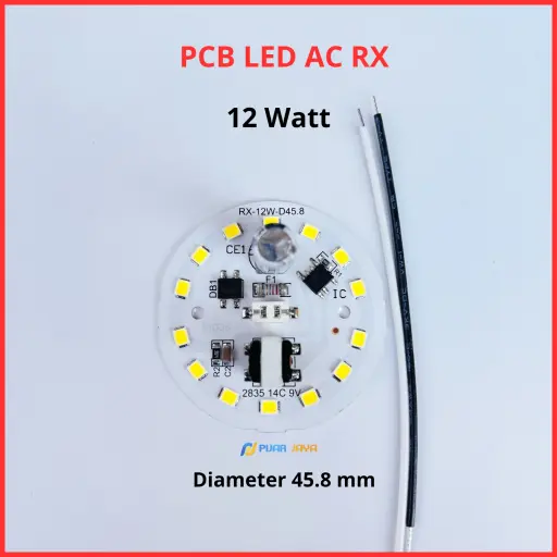 PCB LED AC RX 12 Watt 