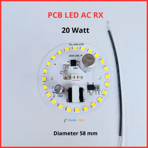 PCB LED AC RX 20 Watt 