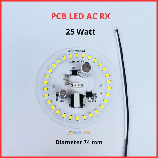 PCB LED AC RX 25 Watt 