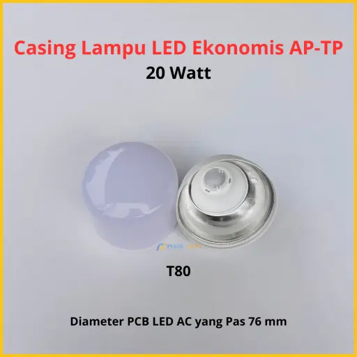 Casing Lampu LED Ekonomis AP-TP 20 Watt