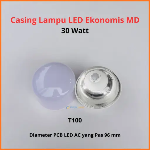 Casing Lampu LED Ekonomis MD 30 Watt