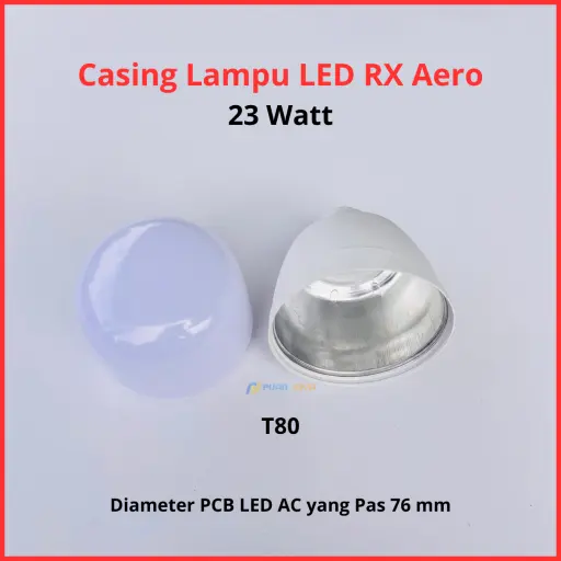 Casing Lampu LED RX Aero 23 Watt