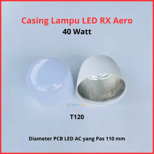 Casing Lampu LED RX Aero 40 Watt